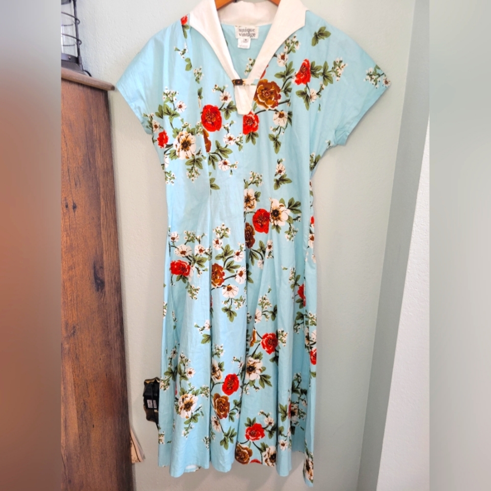 Unique Vintage Authentic 40s Swing dress. Rare